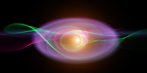 abstract backgrounds smooth lines and light flash