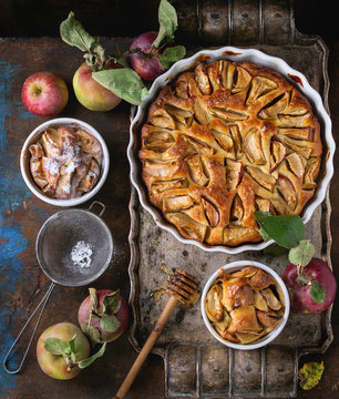 Homemade apple cke