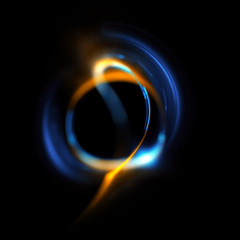 Abstract ring background with luminous swirling backdrop. Glowing spiral. The energy flow tunnel.
Shine round frame with light circles light effect. Glowing cover. Space for your message.