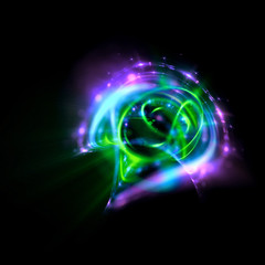 Abstract ring background with luminous swirling backdrop. Glowing spiral. The energy flow tunnel.
Shine round frame with light circles light effect. Glowing cover. Space for your message.