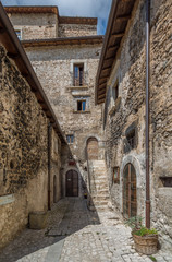Fototapeta na wymiar Santo Stefano di Sessanio, L'Aquila Province, Abruzzo (Italy)