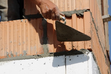 Trowel in hand