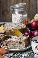 Fresh baked apple pie