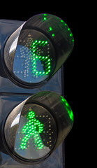 traffic lights on the street