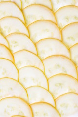 Zucchini slices