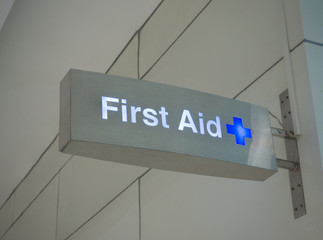 First aid sign