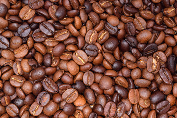 coffee beans background.