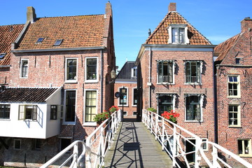 Historic Appingedam in The Netherlands