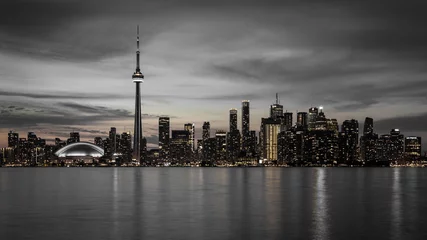 Foto auf Alu-Dibond Toronto-Skyline © Manfred Kollegger
