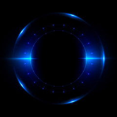 Abstract ring background with luminous swirling backdrop. Glowing spiral. The energy flow tunnel.
Shine round frame with light circles light effect. Glowing cover. Space for your message.
