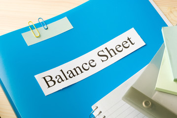 balance sheet