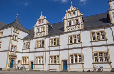 Fototapeta premium Courtyard of the Neuhaus castle in Paderborn