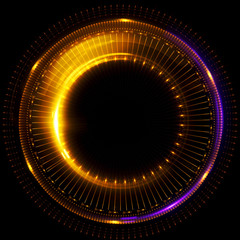 Abstract ring background with luminous swirling backdrop. Glowing spiral. The energy flow tunnel.
Shine round frame with light circles light effect. Glowing cover. Space for your message.