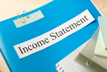 income statement - 121507734