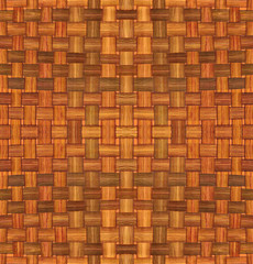 Weaved Dried Dracena Leafs Pattern Background