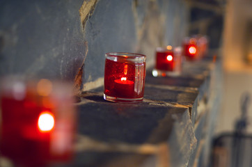 Candle in Glass container