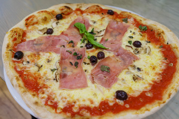 Delicious Italy style pizza