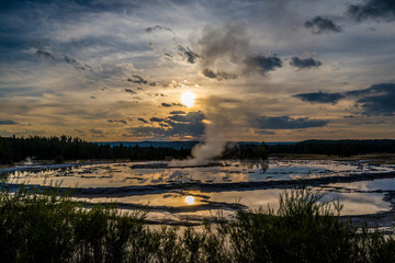 Obraz premium Grand Fountain Geyser
