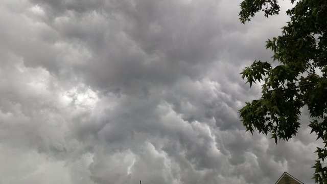 Storm rolling in