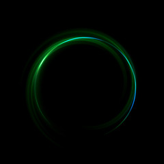 Abstract ring background with luminous swirling backdrop. Glowing spiral. The energy flow tunnel.
Shine round frame with light circles light effect. Glowing cover. Space for your message.