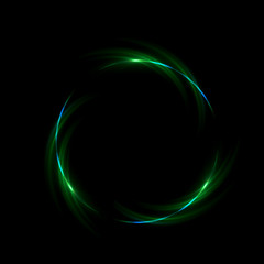 Abstract ring background with luminous swirling backdrop. Glowing spiral. The energy flow tunnel.
Shine round frame with light circles light effect. Glowing cover. Space for your message.