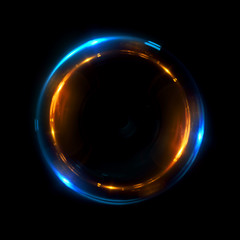 Abstract ring background with luminous swirling backdrop. Glowing spiral. The energy flow tunnel.
Shine round frame with light circles light effect. Glowing cover. Space for your message.