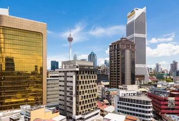 Möbelaufkleber Kuala Lumpur cityscape © jakartatravel