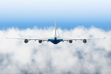 Airplane Flying in the Sky