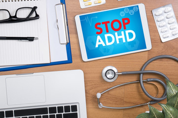 STOP ADHD CONCEPT