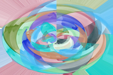 Obraz premium colorful pastel abstract background, this size of picture can use for desktop wallpaper or use for cover paper and background presentation, illustration, copy space