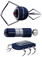 Different design of nanobots