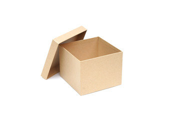 Paper box isolated