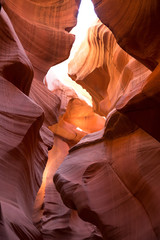 Der Antelope Canyon in Arizona, USA.