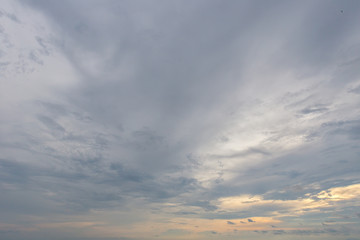 Obraz premium Soft Cloud in sky