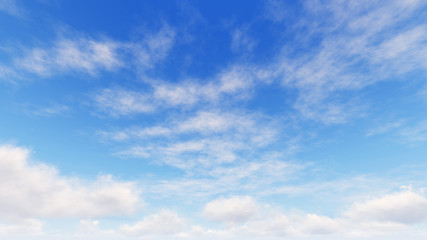 Fototapeta premium Cloudy blue sky abstract background, blue sky background with ti