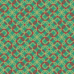 Fototapeta premium seamless vintage wallpaper decor pattern