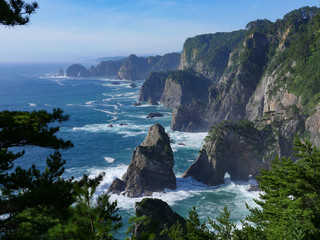Kitayamazaki Cliffs