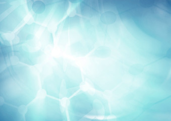 DNA molecule structure background.