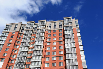 low angle view of skyscraper