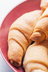 Tasty croissants