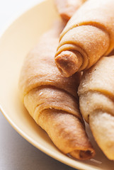 Tasty croissants
