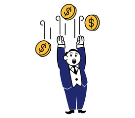 Business Clip art Fall Coin