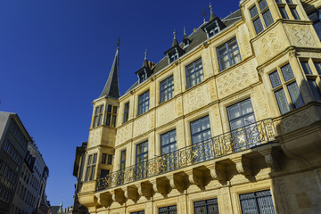 The historical Palais Grand Ducal