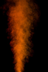 Red yellow water vapor