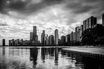 Fotobehang Chicago Skyline Reflections © Kevin Drew Davis