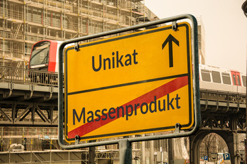 Schild 113 - Unikat