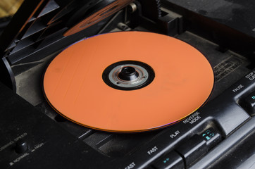 digital disk in the tape recorder