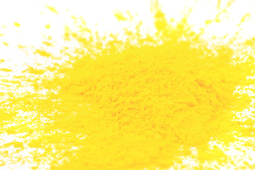 yellow toner powder
