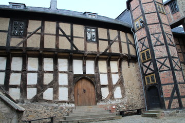 Obraz premium Die Burg Falkenstein