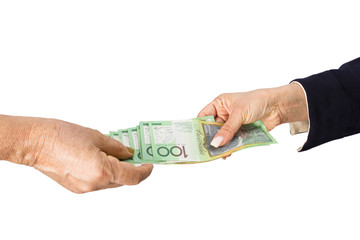 Australian dollar banknotes